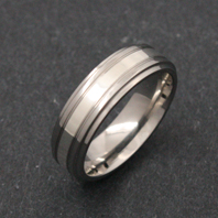 Titanium Ring - Silver Apophis